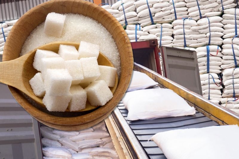В рамках беспошлинного ввоза Россия получила 37,4 тыс. тонн импортного сахара