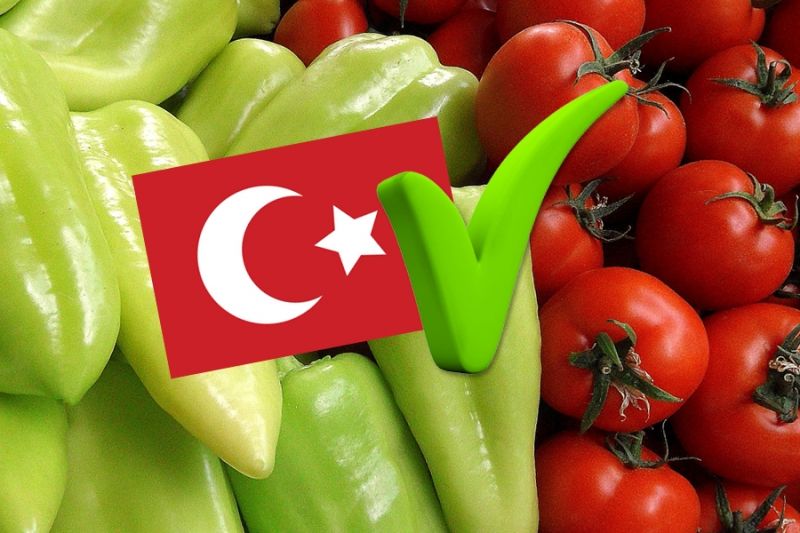 Россельхознадзор снял блокировку с турецких томатов и перцев
