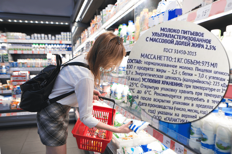 Обязательная маркировка молочной продукции: нарушения