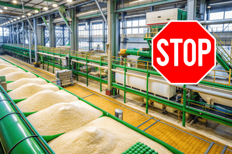Российские власти продлили запрет на вывоз риса